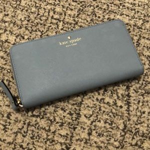 Light blue Kate spade wallet